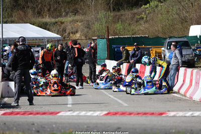 29 & 30/03/2025 : 2ème manche du Championnat du Sud au circuit d’Aigues-Vives (photos Stéphane Agnus) 2025 — karting