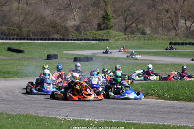 29 & 30/03/2025 : 2ème manche du Championnat du Sud au circuit d’Aigues-Vives (photos Stéphane Agnus) 2025 — karting
