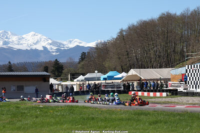 29 & 30/03/2025 : 2ème manche du Championnat du Sud au circuit d’Aigues-Vives (photos Stéphane Agnus) 2025 — karting