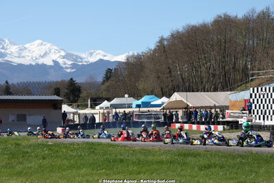 29 & 30/03/2025 : 2ème manche du Championnat du Sud au circuit d’Aigues-Vives (photos Stéphane Agnus) 2025 — karting