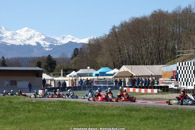 29 & 30/03/2025 : 2ème manche du Championnat du Sud au circuit d’Aigues-Vives (photos Stéphane Agnus) 2025 — karting