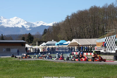 29 & 30/03/2025 : 2ème manche du Championnat du Sud au circuit d’Aigues-Vives (photos Stéphane Agnus) 2025 — karting