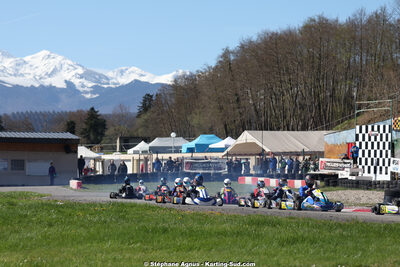 29 & 30/03/2025 : 2ème manche du Championnat du Sud au circuit d’Aigues-Vives (photos Stéphane Agnus) 2025 — karting