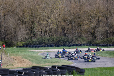 29 & 30/03/2025 : 2ème manche du Championnat du Sud au circuit d’Aigues-Vives (photos Stéphane Agnus) 2025 — karting