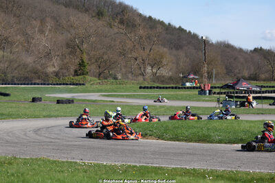 29 & 30/03/2025 : 2ème manche du Championnat du Sud au circuit d’Aigues-Vives (photos Stéphane Agnus) 2025 — karting
