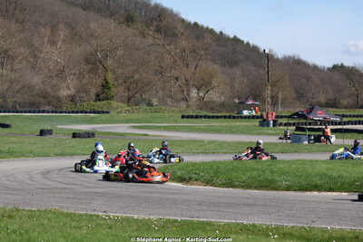 29 & 30/03/2025 : 2ème manche du Championnat du Sud au circuit d’Aigues-Vives (photos Stéphane Agnus) 2025 — karting