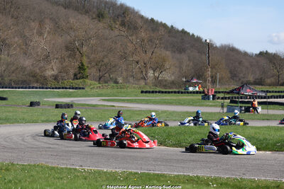 29 & 30/03/2025 : 2ème manche du Championnat du Sud au circuit d’Aigues-Vives (photos Stéphane Agnus) 2025 — karting