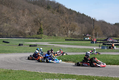 29 & 30/03/2025 : 2ème manche du Championnat du Sud au circuit d’Aigues-Vives (photos Stéphane Agnus) 2025 — karting