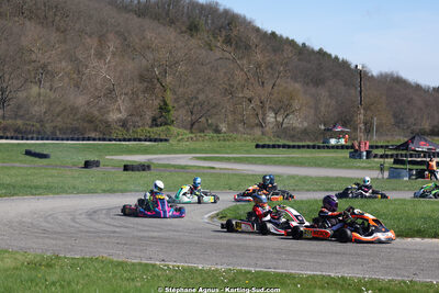 29 & 30/03/2025 : 2ème manche du Championnat du Sud au circuit d’Aigues-Vives (photos Stéphane Agnus) 2025 — karting