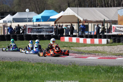 29 & 30/03/2025 : 2ème manche du Championnat du Sud au circuit d’Aigues-Vives (photos Stéphane Agnus) 2025 — karting