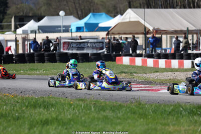 29 & 30/03/2025 : 2ème manche du Championnat du Sud au circuit d’Aigues-Vives (photos Stéphane Agnus) 2025 — karting