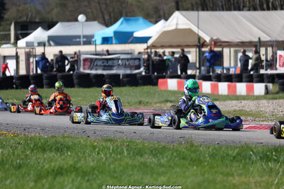29 & 30/03/2025 : 2ème manche du Championnat du Sud au circuit d’Aigues-Vives (photos Stéphane Agnus) 2025 — karting