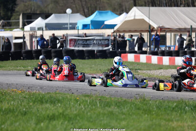 29 & 30/03/2025 : 2ème manche du Championnat du Sud au circuit d’Aigues-Vives (photos Stéphane Agnus) 2025 — karting