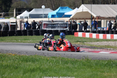 29 & 30/03/2025 : 2ème manche du Championnat du Sud au circuit d’Aigues-Vives (photos Stéphane Agnus) 2025 — karting