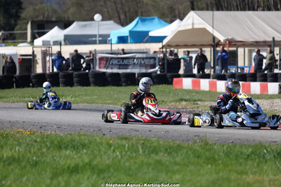 29 & 30/03/2025 : 2ème manche du Championnat du Sud au circuit d’Aigues-Vives (photos Stéphane Agnus) 2025 — karting