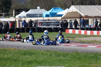 29 & 30/03/2025 : 2ème manche du Championnat du Sud au circuit d’Aigues-Vives (photos Stéphane Agnus) 2025 — karting