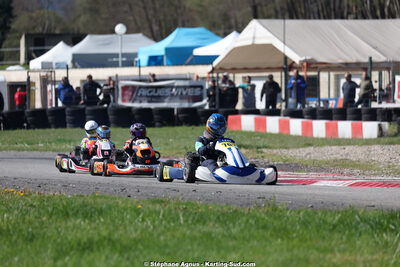 29 & 30/03/2025 : 2ème manche du Championnat du Sud au circuit d’Aigues-Vives (photos Stéphane Agnus) 2025 — karting