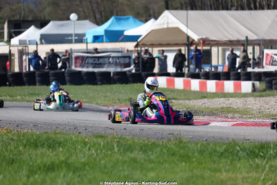 29 & 30/03/2025 : 2ème manche du Championnat du Sud au circuit d’Aigues-Vives (photos Stéphane Agnus) 2025 — karting
