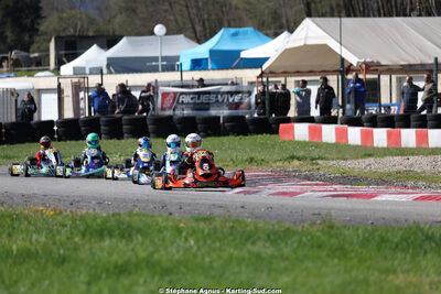 29 & 30/03/2025 : 2ème manche du Championnat du Sud au circuit d’Aigues-Vives (photos Stéphane Agnus) 2025 — karting