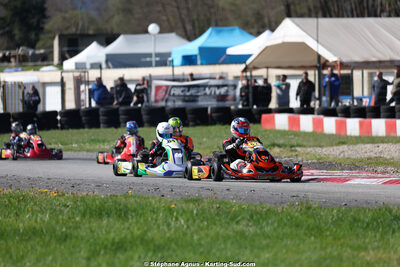29 & 30/03/2025 : 2ème manche du Championnat du Sud au circuit d’Aigues-Vives (photos Stéphane Agnus) 2025 — karting