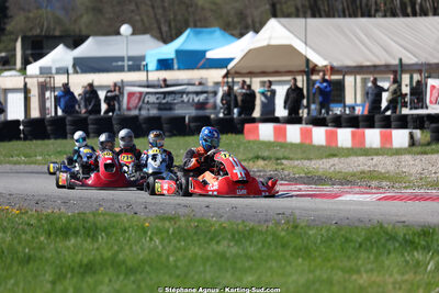 29 & 30/03/2025 : 2ème manche du Championnat du Sud au circuit d’Aigues-Vives (photos Stéphane Agnus) 2025 — karting