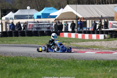 29 & 30/03/2025 : 2ème manche du Championnat du Sud au circuit d’Aigues-Vives (photos Stéphane Agnus) 2025 — karting
