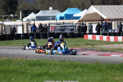 29 & 30/03/2025 : 2ème manche du Championnat du Sud au circuit d’Aigues-Vives (photos Stéphane Agnus) 2025 — karting