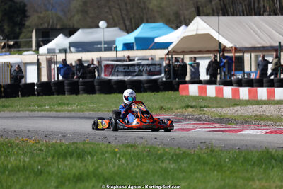 29 & 30/03/2025 : 2ème manche du Championnat du Sud au circuit d’Aigues-Vives (photos Stéphane Agnus) 2025 — karting