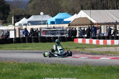 29 & 30/03/2025 : 2ème manche du Championnat du Sud au circuit d’Aigues-Vives (photos Stéphane Agnus) 2025 — karting