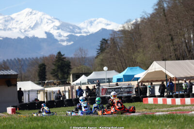 29 & 30/03/2025 : 2ème manche du Championnat du Sud au circuit d’Aigues-Vives (photos Stéphane Agnus) 2025 — karting
