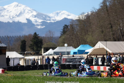 29 & 30/03/2025 : 2ème manche du Championnat du Sud au circuit d’Aigues-Vives (photos Stéphane Agnus) 2025 — karting