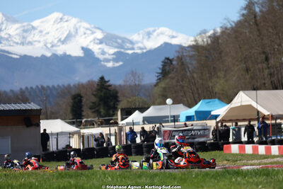 29 & 30/03/2025 : 2ème manche du Championnat du Sud au circuit d’Aigues-Vives (photos Stéphane Agnus) 2025 — karting