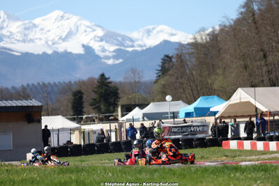 29 & 30/03/2025 : 2ème manche du Championnat du Sud au circuit d’Aigues-Vives (photos Stéphane Agnus) 2025 — karting