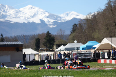 29 & 30/03/2025 : 2ème manche du Championnat du Sud au circuit d’Aigues-Vives (photos Stéphane Agnus) 2025 — karting