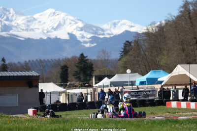 29 & 30/03/2025 : 2ème manche du Championnat du Sud au circuit d’Aigues-Vives (photos Stéphane Agnus) 2025 — karting