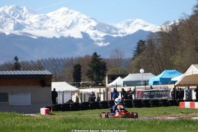 29 & 30/03/2025 : 2ème manche du Championnat du Sud au circuit d’Aigues-Vives (photos Stéphane Agnus) 2025 — karting