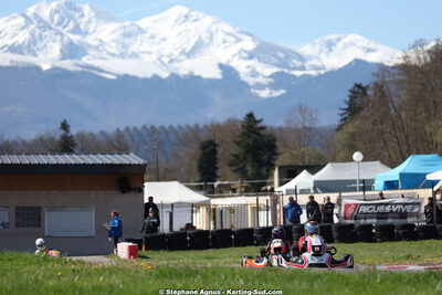 29 & 30/03/2025 : 2ème manche du Championnat du Sud au circuit d’Aigues-Vives (photos Stéphane Agnus) 2025 — karting