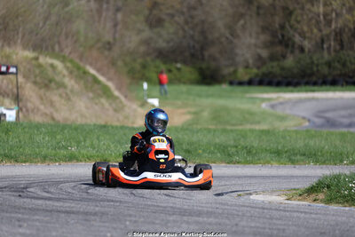 29 & 30/03/2025 : 2ème manche du Championnat du Sud au circuit d’Aigues-Vives (photos Stéphane Agnus) 2025 — karting