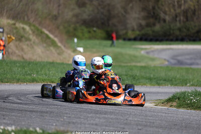 29 & 30/03/2025 : 2ème manche du Championnat du Sud au circuit d’Aigues-Vives (photos Stéphane Agnus) 2025 — karting