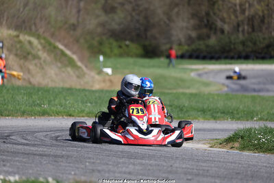 29 & 30/03/2025 : 2ème manche du Championnat du Sud au circuit d’Aigues-Vives (photos Stéphane Agnus) 2025 — karting