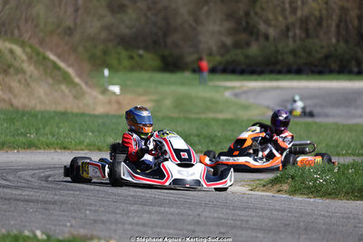 29 & 30/03/2025 : 2ème manche du Championnat du Sud au circuit d’Aigues-Vives (photos Stéphane Agnus) 2025 — karting