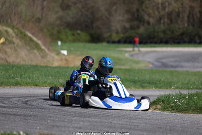 29 & 30/03/2025 : 2ème manche du Championnat du Sud au circuit d’Aigues-Vives (photos Stéphane Agnus) 2025 — karting