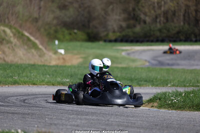 29 & 30/03/2025 : 2ème manche du Championnat du Sud au circuit d’Aigues-Vives (photos Stéphane Agnus) 2025 — karting