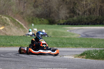 29 & 30/03/2025 : 2ème manche du Championnat du Sud au circuit d’Aigues-Vives (photos Stéphane Agnus) 2025 — karting