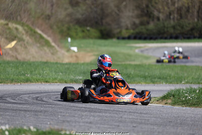 29 & 30/03/2025 : 2ème manche du Championnat du Sud au circuit d’Aigues-Vives (photos Stéphane Agnus) 2025 — karting