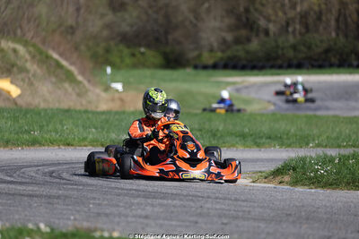 29 & 30/03/2025 : 2ème manche du Championnat du Sud au circuit d’Aigues-Vives (photos Stéphane Agnus) 2025 — karting