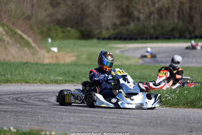 29 & 30/03/2025 : 2ème manche du Championnat du Sud au circuit d’Aigues-Vives (photos Stéphane Agnus) 2025 — karting