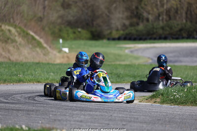 29 & 30/03/2025 : 2ème manche du Championnat du Sud au circuit d’Aigues-Vives (photos Stéphane Agnus) 2025 — karting