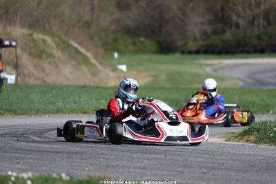 29 & 30/03/2025 : 2ème manche du Championnat du Sud au circuit d’Aigues-Vives (photos Stéphane Agnus) 2025 — karting