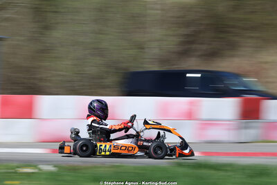 29 & 30/03/2025 : 2ème manche du Championnat du Sud au circuit d’Aigues-Vives (photos Stéphane Agnus) 2025 — karting